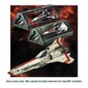 【中古】Moebius Models 10016335 バトルスター ギャラクティカ バイパー MK II 完成済みモデルキット(3)