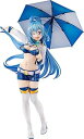 【中古】KDcolle この素晴らしい世界に祝福を! アクア レースクイーンver. 17スケール プラスチック製 塗装済み完成品フィギュア