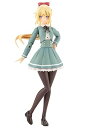 【中古】壽屋KOTOBUKIYA 創彩少女庭園 佐伯 リツカ聖アイリス女学園高等部・冬服 全高約157mm 110スケール プラモデル JK010