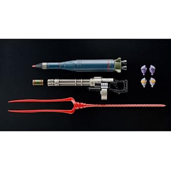 【中古】RG エヴァンゲリオン用武器セット ロンギヌスの槍 & 440mmガトリング砲 & 大型N2弾頭搭載型大陸間弾道弾 & N2爆雷