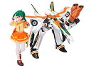 【中古】青島文化教材社 VFG マクロスフロンティア VF-25F メサイア ランカ・リー マクロス40thアニバーサリー 全高約150mm 色分け済みプラモデル MC-10