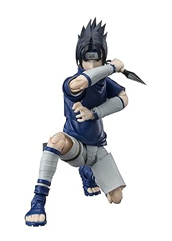 【中古】S.H.フィギュアーツ NARUTO -ナルト- うちはサスケ-うちはの血を宿す天才...
