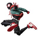 【中古】千値練Sentinel スパイダーマン:スパイダーバース SVアクション マイルス・モラレススパイダーマン三次再販 ノンスケール ABS&PVC製 塗装済み