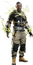 【中古】ムービー・マスターピース スパイダーマン:ノー・ウェイ・ホーム エレクトロ 16スケールフィギュア 黒 高さ約29センチ MMS664