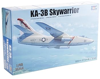 【中古】トランペッター 148 アメリカ海軍 KA-3B スカイウォーリアー 02869 プラモデル