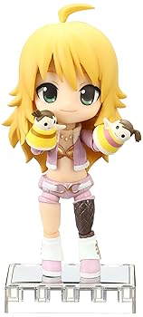 【中古】コトブキヤ キューポッシュ アイドルマスター 星井美希 ノンスケール PVC製 塗装済み可動フィギュア