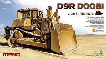 【中古】モンモデル 135ステゴザウルスシリーズ SS-002イスラエル陸軍 D9R装甲ブルドーザー プラモデル