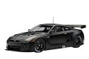 【中古】AUTOart 118 日産 GT-R FIA GT1 '10 マット・ブラック 完成品