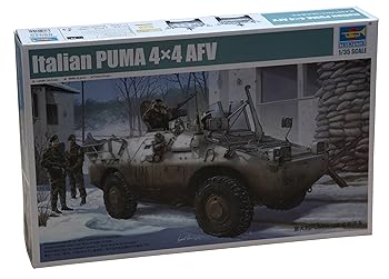 【中古】トランペッター 135 イタリア軍 プーマ4×4軽装甲偵察車 プラモデル