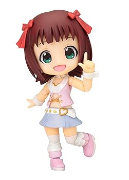 【中古】コトブキヤ キューポッシュ アイドルマスター 天海春香 ノンスケール PVC製 塗装済み可動フィギュア