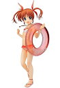 【中古】魔法少女リリカルなのは The MOVIE 1st 高町なのは 水着ver. 14スケール PVC塗装済み完成品