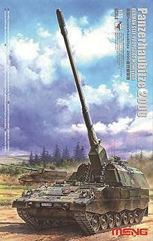 【中古】モンモデル 135 ドイツPanzerhaubitze2000 自走砲 プラモデル