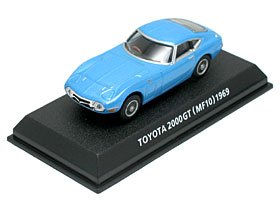 【中古】コナミ　164　絶版名車コレクションVol.6 トヨタ2000GT 後期型 1969年ブルー