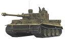 【中古】ドラゴン 135 WW.II ドイツ軍 重戦車 ティーガーI 第504重戦車大隊 ″131″ チュニジア プラモデル