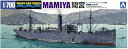 【中古】青島文化教材社 1700 ウォーターラインシリーズ 日本海軍 給糧艦 間宮 プラモデル 558