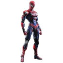 【中古】MARVEL UNIVERSE VARIANT PLAY ARTS改 スパイダーマン PVC製 塗装済み可動フィギュア 並行輸入品
