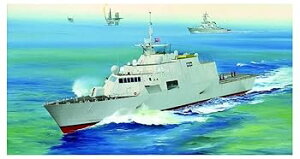 【中古】トランペッター 1350 アメリカ海軍 沿海域戦闘艦 LCS-1 フリーダム プラモデル