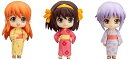 【中古】涼宮ハルヒの憂鬱 ねんどろいどぷち ハルヒ夏祭りセット ノンスケール ABS&PVC塗装済み可動フィギュア