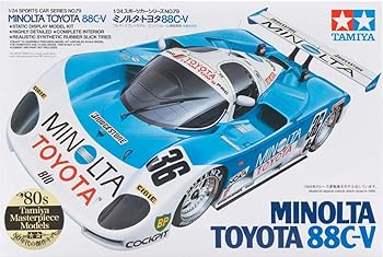 【中古】タミヤ 124 スポーツカーシリーズ No.79 ミノルタ・トヨタ 88C-V プラモデル 24079