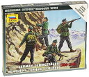 【中古】ズベズダ 172ドイツ 山岳猟兵フィギュアセット プラモデルZV6154