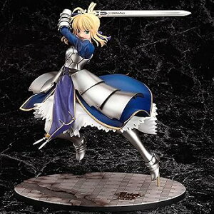 【中古】Fatestay night セイバー 約束された勝利の剣 エクスカリバー 17スケールPVC塗装済み完成品