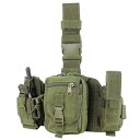 【中古】CONDORコンドル タクティカルギア ユティリティ レッグリグポーチセット MA25 OD