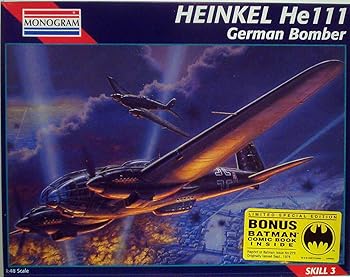 【中古】1:48モノグラム ハインケルHe 111爆撃機 並行輸入のサムネイル