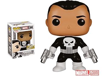 【中古】ファンコFunKo Punisher POP! Marvel Punisher Exclusive Vinyl Bobble Head #80 FUN5083 並行輸入品