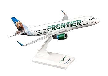 【中古】SKY MARKS 1150 A320-200 フロンティア航空 WSharklets Grizwald The Bear 完成品