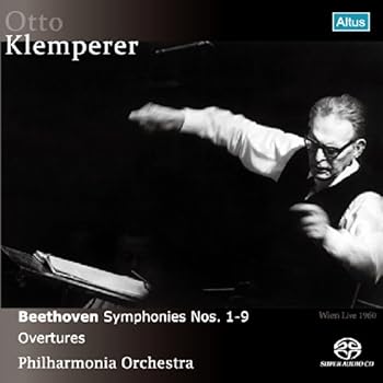 【中古】【39shop】ウィーン芸術週間★1960 ベートーヴェン : 交響曲全曲演奏会 Beethoven : Symphonies Nos. 1-9 Overtures Otto Klemperer | Philharmonia Orche（非常に良い） 2doriem-10936944 ドリエム楽天市場店 パッケージ画像
