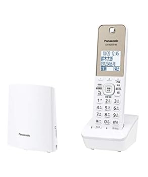 【中古】パナソニック デジタルコードレス電話機 迷惑電話対策機能搭載 ホワイト VE-GZL40DL-W