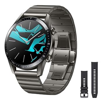 【中古】HUAWEIファーウェイ Watch GT2 46mm Elite スマートウォッチ 2週間長時間バッテリー 血中酸素レベル測定 Bluetooth通話 チタングレー 日本正規代 【中古】HUAWEIファーウェイ Watch GT2 46mm Elite スマートウォッチ 2週間長時間バッテリー 血中酸素レベル測定 Bluetooth通話 チタングレー 日本正規代