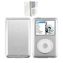 【中古】に適用するiPod Classicケース、完全保護クリスタルクリアハード カバーケースに適用する iPod classic 80GB 120GB 薄い ...