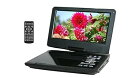 【中古】CICONIA 9インチポータブルDVDプレーヤー CPD-9100BK リージョンフリー 180度回転 CD USB SD MMC対応 RECモード搭載