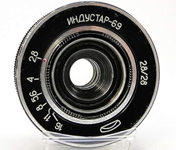 【中古】INDUSTAR-69 28mm f2.8 Soviet Wide Angle Pancake Lens M39 MMZ-LOMO 33