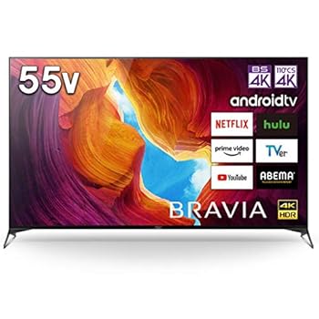 【中古】ソニー 55V型 液晶 テレビ ブラビア KJ-55X9500H 4Kチューナー 内蔵 Android TV 2020年モデル