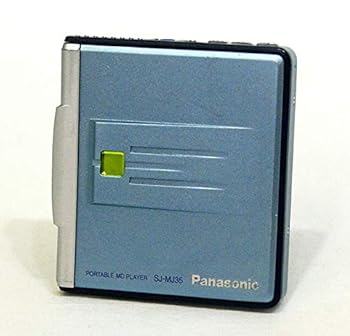 【中古】Panasonic パナソニック SJ-MJ35-A ブルー ポータブルMDプレーヤー MD再生専用機