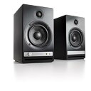 【中古】国内正規品Audioengine オーディオエンジン HD4 ワイヤレス・パワードスピーカー l Bluetooth aptX HD対応・DACアンプ内蔵 l 有線・無線接続、AU