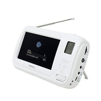 【中古】WINTECH 4.3インチ録画機能手回しワンセグテレビAMFMラジオ搭載 TVR-L38R 乾電池・充電池・ACアダプター給電 ホワイト 【中古】WINTECH 4.3インチ録画機能手回しワンセグテレビAMFMラジオ搭載 TVR-L38R 乾電池・充電池・ACアダプター給電 ホワイト