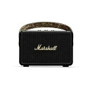 【中古】Marshall ワイヤレスポータブルスピーカー KILBURN II ブラック&ブラス 連続再生20時間IPX2防滴仕様急速充電aptX対応 国内正規...