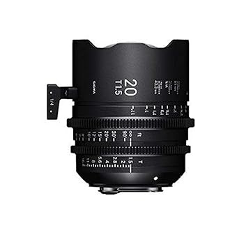 【中古】Sigma 20mm T1.5 FF 高速プライムレンズ フィート EFマウント