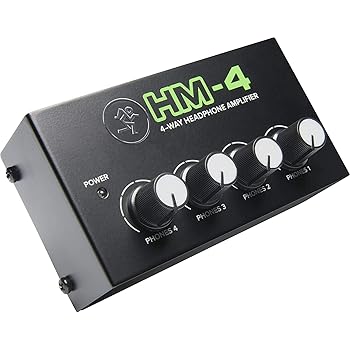 【中古】MACKIE マッキー4WAYヘッドホンアンプ HM-4 国内正規品