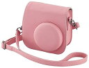 【中古】富士フイルムFUJIFILM インスタントカメラ “instax mini8+"専用カメラケース ストロベリー 376432
