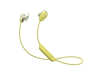 【中古】ソニー ワイヤレスノイズキャンセリングステレオヘッドセット WI-SP600N : Amazon Alexa搭載 マイク WI-SP600N YM