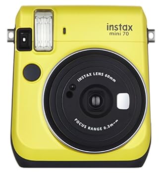 【中古】富士フイルムFUJIFILM インスタントカメラ チェキ instax mini 70 イエロー INS MINI 70N YELLOW