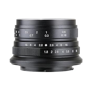 【中古】七工匠 7artisans 25EB 25mm F1.8 Eマウント ソニーE APS-C ブラック レンズ