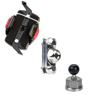 【中古】REC-MOUNT25 スマートフォン マウントセット A41 ミノウラ iHホルダータイプ+B2+C17 RM25-A41-B2-C17