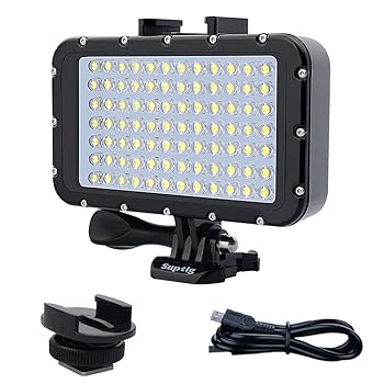 【中古】Suptig Underwater Lightsダイブライト84 LEDハイパワーディマブル防水LEDビデオライト防水164フィート50mgopro Canon用Nikon Pentax Panasonic 【中古】Suptig Underwater Lightsダイブライト84 LEDハイパワーディマブル防水LEDビデオライト防水164フィート50mgopro Canon用Nikon Pentax Panasonic