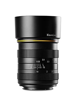 【中古】国内正規品 KAMLAN 交換レンズ 単焦点レンズ 28mm F1.4 FUJIFILM Xマウント用 APS-C 国内 KAM0007