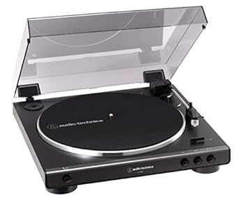 【中古】オーディオテクニカ フルオート レコードプレーヤー AT-LP60X 3345回転対応 ベルトドライブ 国内正規品ダークガンメタリック AT-LP60X DGM